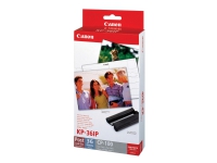 Canon KP-36IP - Bläckpatron/papperssats - för Canon SELPHY CP1000, CP1200, CP1300, CP1500, CP530, CP790, CP800, CP820, CP900, CP910