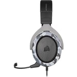 Casque Gamer CORSAIR HS60 HAPTIC - Filaire - Basse haptique - Coussinets à mémoire de forme - Son de haute qualité