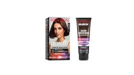 Lot de 2 produits Revlon ColorStay : Coloration Permanente N4.15 Chocolat Glacé et Masque Booster de Couleur Cheveux châtains aux reflets froids, Coloration Temporaire