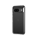 tech21 Evo Check Coque pour Google Pixel 8 – Coque de Protection Contre Les Chocs – Noir fumé