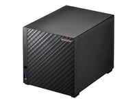 Asustor Drivestor 4 As1104t - Nas-Server - 4 Brønner - Sata 6Gb/S - Raid Raid 0, 1, 5, 6, 10, Jbod - Ram 1 Gb - 2.5 Gigabit Ethernet - Iscsi Støtte