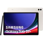 Tablette tactile Samsung Gala y Tab S9 12 4 256Go WIFI CREME Tablette avec Gala y AI