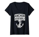 Womens Anchorman Team Journalist Broadcast - News Anchorman V-Neck T-Shirt