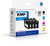 KMP MULTIPACK E218VX - 4-pack - Høy ytelse - svart  gul  cyan  magenta - kompatibel - blekkpatron (alternativ for: Epson 29XL  Epson T2991  Epson