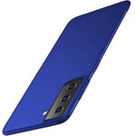 Compatible avec Coque Samsung Galaxy S22 Plus, Coque de téléphone Portable, Sac de Protection Ultra Fin Anti-dérapant Anti-Rayures et Antichoc Coque Rigide Pare-Chocs pour Samsung S22 Plus 6.6" Bleu