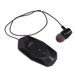 Clip On Wireless Earpiece Single Ear Long Battery Life Power Display Collar Cli