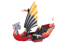 Playmobil ® 6497  Bateau Dragon avec canons /  Neuf - New - nuevo