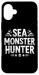 Coque pour iPhone 16 Plus Citation amusante de plongée Sea Monster Hunter