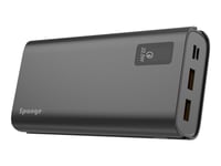 Sponge Energy - Strömförsörjningsbank - 20000 Mah - 22.5 Watt - 3 A - Quick Charge - 3 Utdatakontakter (24 Pin Usb-C, 2 X Usb)