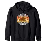 Samoa Pride Polynesian South Pacific Tatau Samoan Logo Zip Hoodie