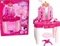 Leantoys Wand Kontrollert Sminkebord Mp3 Wand Tilbehør Rosa