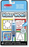 Melissa & Doug Water Colours and Shapes | Water Reveal Travel Book | Activity Pad | 3+ | Gift for Boy or Girl