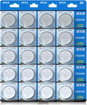 2450 Pile au lithium 3 V CR2450-20er Pack argenté.[G1760]