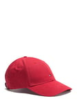 Tommy Hilfiger - Mens Baseball Cap - Cotton Classic Baseball Cap - TH Embroidered Logo - Adjustable Fastening - Men's Baseball Caps - Apple Red