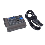 Battery for Nikon EN-EL15, EN-EL15b, EN-EL15c - 2500mAh with USB Charging Port