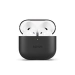 Epico AirPods (4. Gen.) Deksel i Ekte Skinn - Svart