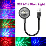 DJ-belysning Ljudfest USB Discokula RGB Multi Bil Atmosfär Rum Dekorationer Lampa