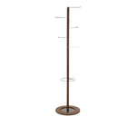 Schönbuch - Pivot Coat Stand, Walnut, With Umbrella Holder - Garderobestativ - Jorge Pensi - Tre farget