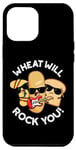 Coque pour iPhone 12 Pro Max Wheat Will Rock You Funny Food Jeu de mots