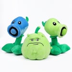 3 kpl 30cm pehmo Plants vs Zombies pehmolelut PVZ Peashooter Squash Sunflower pehmo pehmonukke