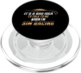 Simulateur de course Sim Racing Cockpit Siège Sim Racer PopSockets PopGrip pour MagSafe