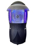 Sandokan Insect Killer Star Zan 4.0 - Moustique Tueur Lampe Anti Moustique Anti Insectes Répulsif Attrape Bug Zapper, Non Toxique pour Extérieur, Tueur d'Insectes Électrique Destructeur de Mouches