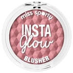 3614221755938 Insta Glow Blusher róż do policzków 002 Radiant Mocha 5g Miss Spor