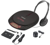 Sony ATRAC/MP3 Walkman - Portable CD Player - Car Kit - Black (D-NE518CK/S)