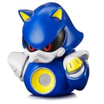 TUBBZ First Edition Metal Sonic Figurine de Canard en Caoutchouc Vinyle à Collectionner – Produit Officiel Sonic The Hedgehog – Jeux vidéo, Films et télévision rétro