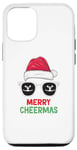 Coque pour iPhone 12/12 Pro joyeux Cheermas, Pom-pom girl Noël