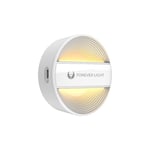 Forever Light LED Round Nattlampa ALMA PIR 500mAh PURE - Vit