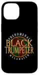 Coque pour iPhone 14 Trompette noire phénoménale HBCU mélanée