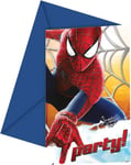 The Amazing Spiderman 2 Party Invitations