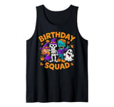 Birthday Squad Funny Halloween Costume Party Family Matching Tank Top