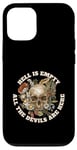 iPhone 12/12 Pro Hell is Empty All the Devils are Here - Shakespeare Quote Case