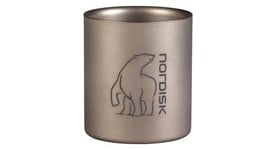 Mug nordisk titane double paroi 220ml sans anse gris