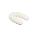 doomoo Coussin de Grossesse & d'Allaitement 2 en 1 Twisty - Ultra Confort - Remplissage Microbilles ultra-fines, Crème