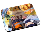 Tapis de souris naruto l heritage du quatrieme okage minato kakashi manga