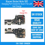 Xiaomi Redmi Note 10S M2101K7BG Connector Charging Port Board Flex + Fast Charge