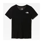 The North Face W Sunriser Ss Tee Tnf Black T-Shirt Neuf Running Randonnée C