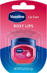 Vaseline Mini Lip Therapy Lip Balm Rosy Lips Mini Travel Size Pack of 2