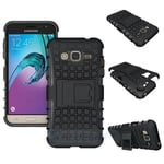 Samsung Galaxy J3 2016      Heavy Duty Case    Black