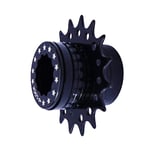 Cervus Kit de Conversion de Cassette de vélo à Vitesse Unique Shimano 18 Dents (Noir)