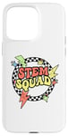 Coque pour iPhone 15 Pro Max STEM Squad Genius Experiment Costume Hourrah pour enseignants