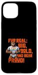 Coque pour iPhone 15 Plus Cadeau amusant Gay Bear Pride – Grand et fier LGBT pour homme