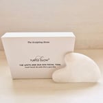 Gua Sha Natural White Jade – The Healing Stone for Face and Neck Massager