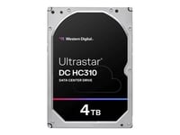 WD Ultrastar DC HC310 HUS726T4TAL5204 - Disque dur - 4 To - interne - 3.5" - SAS 12Gb/s - 7200 tours/min - mémoire tampon : 256 Mo