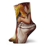 AEMAPE Anime N-AR-Uto Minato Namikaze Femmes Crew Socks All Season Soft Socks