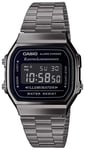Casio A168WEGG-1BEF | Vintage | Silver Stainless Steel Watch