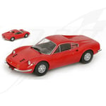 FR- ModelCarGroup FERRARI DINO 246 GT 1969 RED 1:18 - MCG18359